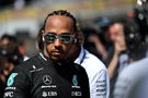 Lewis Hamilton (GBR) Mercedes AMG F1 on the grid. Formula 1 World Championship, Rd 19, United States Grand Prix, Austin,