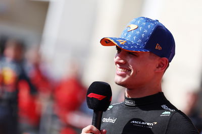 Lando Norris (GBR) McLaren in parc ferme. Formula 1 World Championship, Rd 19, United States Grand Prix, Austin, Texas,