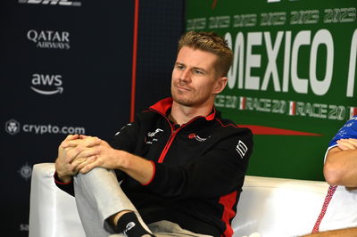 Nico Hulkenberg (GER ) Tim F1 Haas dalam Konferensi Pers FIA.Kejuaraan Dunia Formula 1, Rd 20, Grand Prix Meksiko,