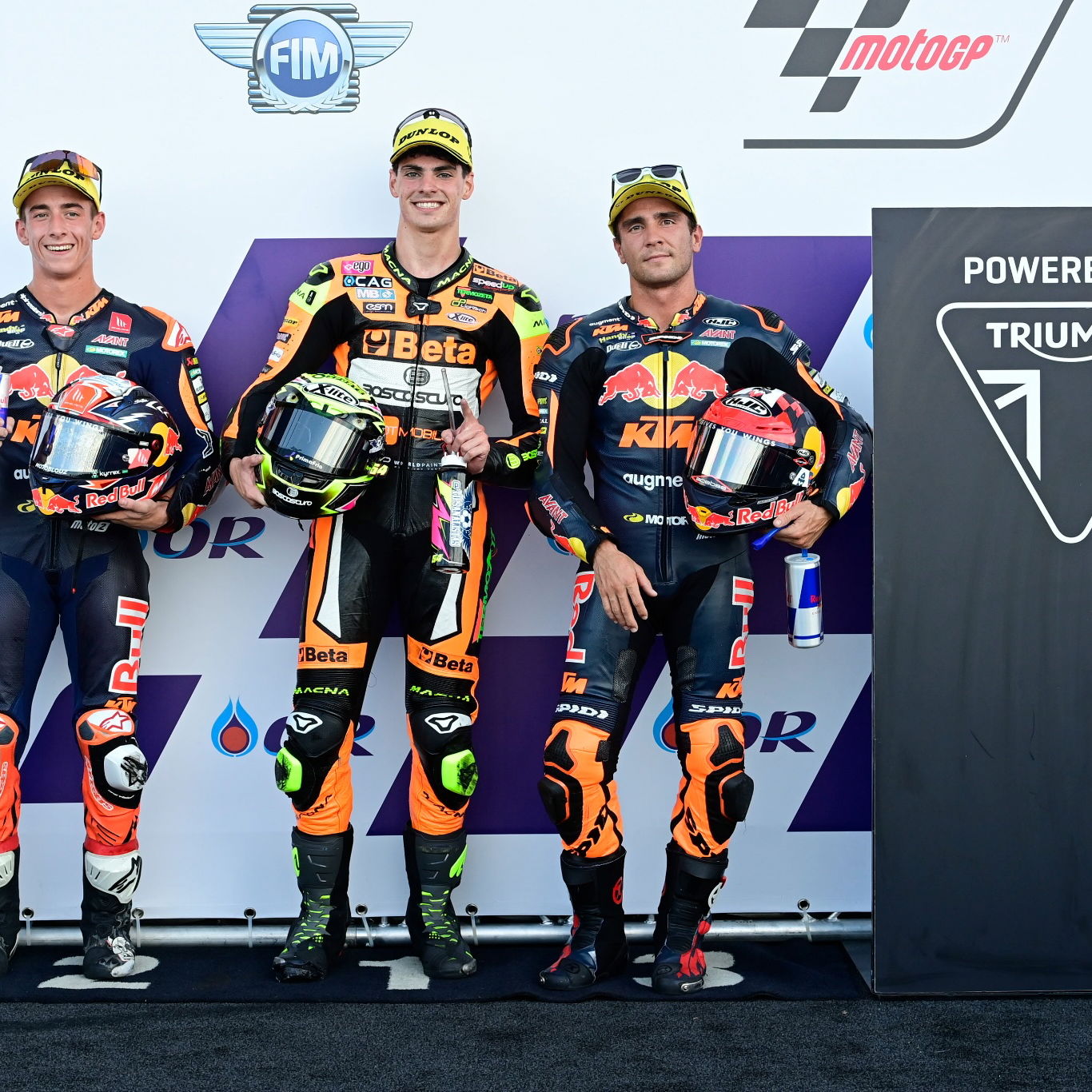 Pedro Acosta, Fermin Aldeguer, Albert Arenas, Moto2, Thailand MotoGP 28 October