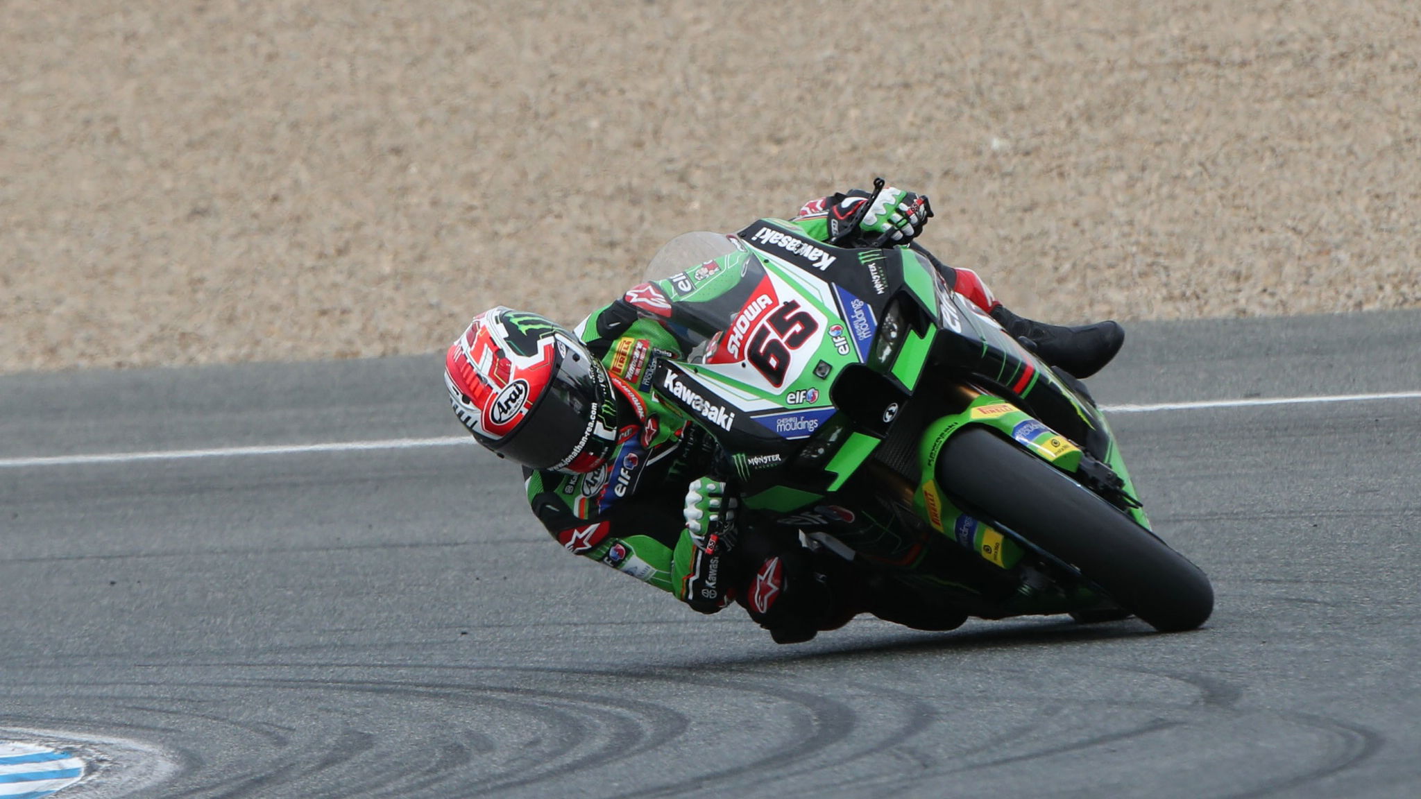 Jonathan Rea, race 2, Spanish WorldSBK, 29 October