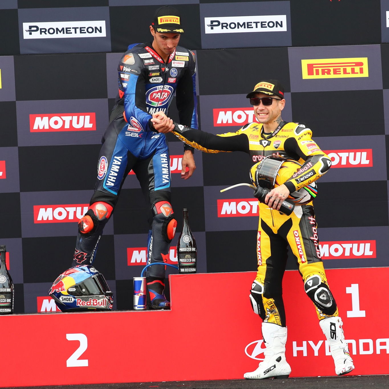 Alvaro Bautista and Toprak Razgatlioglu, Jerez WorldSBK 2023