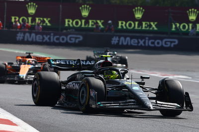 Lewis Hamilton (GBR) Mercedes AMG F1 W14. Kejuaraan Dunia Formula 1, Rd 20, Grand Prix Meksiko, Mexico City, Meksiko,