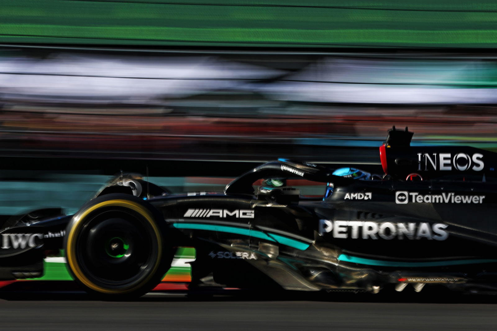 George Russell (GBR) Mercedes AMG F1 W14. Formula 1 World Championship, Rd 20, Mexican Grand Prix, Mexico City, Mexico,