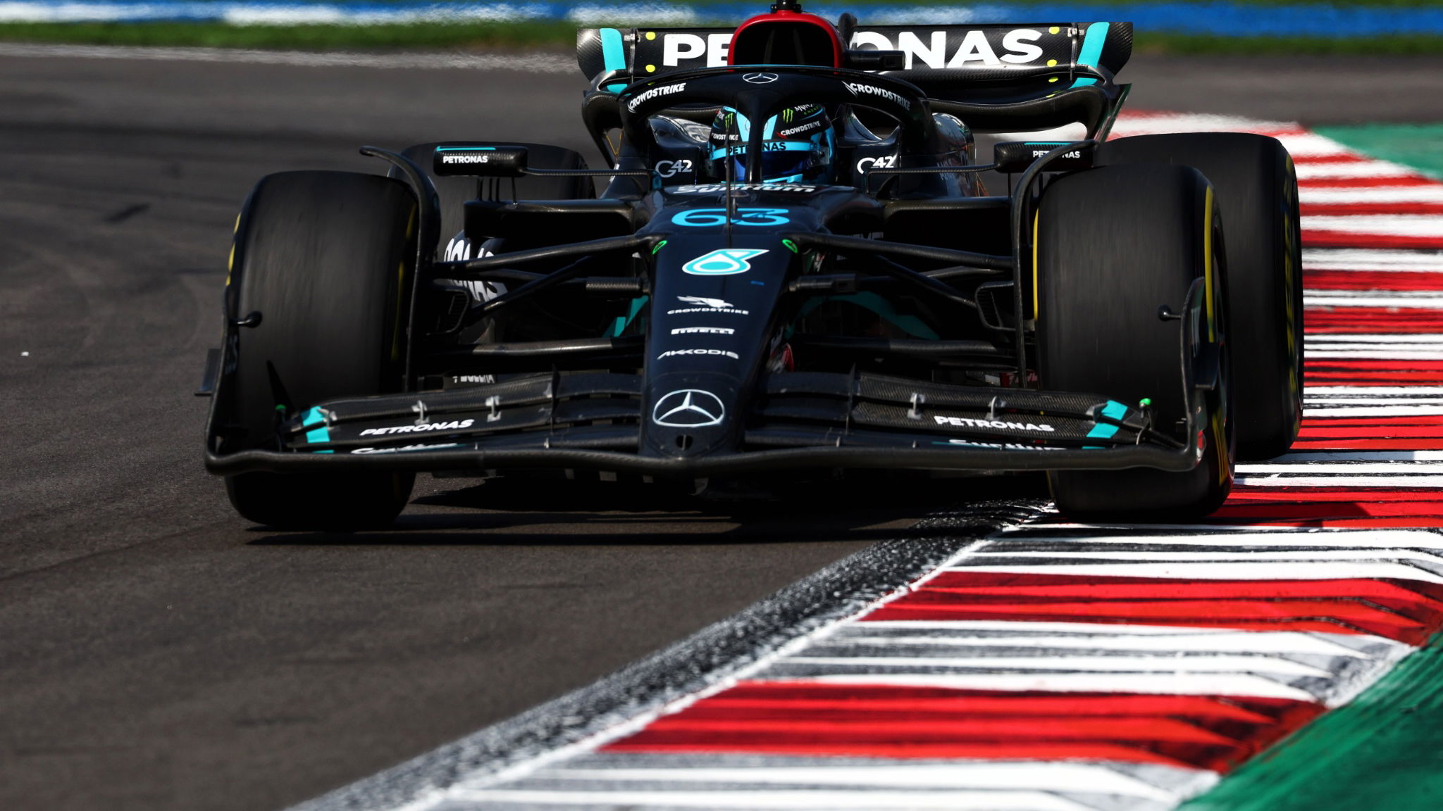 George Russell (GBR) Mercedes AMG F1 W14. Formula 1 World Championship, Rd 20, Mexican Grand Prix, Mexico City, Mexico,