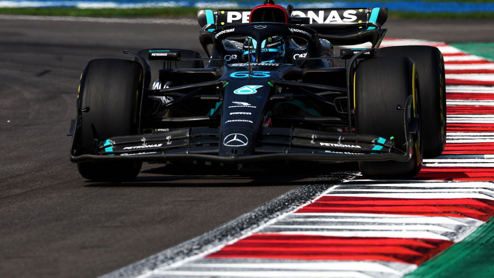 George Russell (GBR) Mercedes AMG F1 W14. Formula 1 World Championship, Rd 20, Mexican Grand Prix, Mexico City, Mexico,