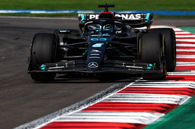 George Russell (GBR ) Mercedes AMG F1 W14.Kejuaraan Dunia Formula 1, Rd 20, Grand Prix Meksiko, Mexico City, Meksiko,