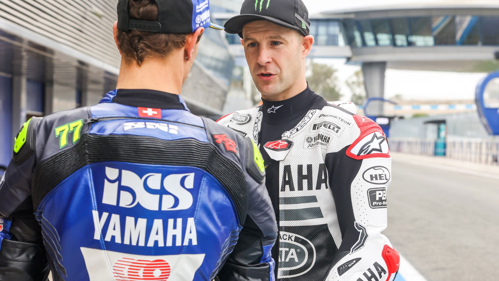 Jonathan Rea, Dominique Aegerter, Jerez WorldSBK Test, 31 October