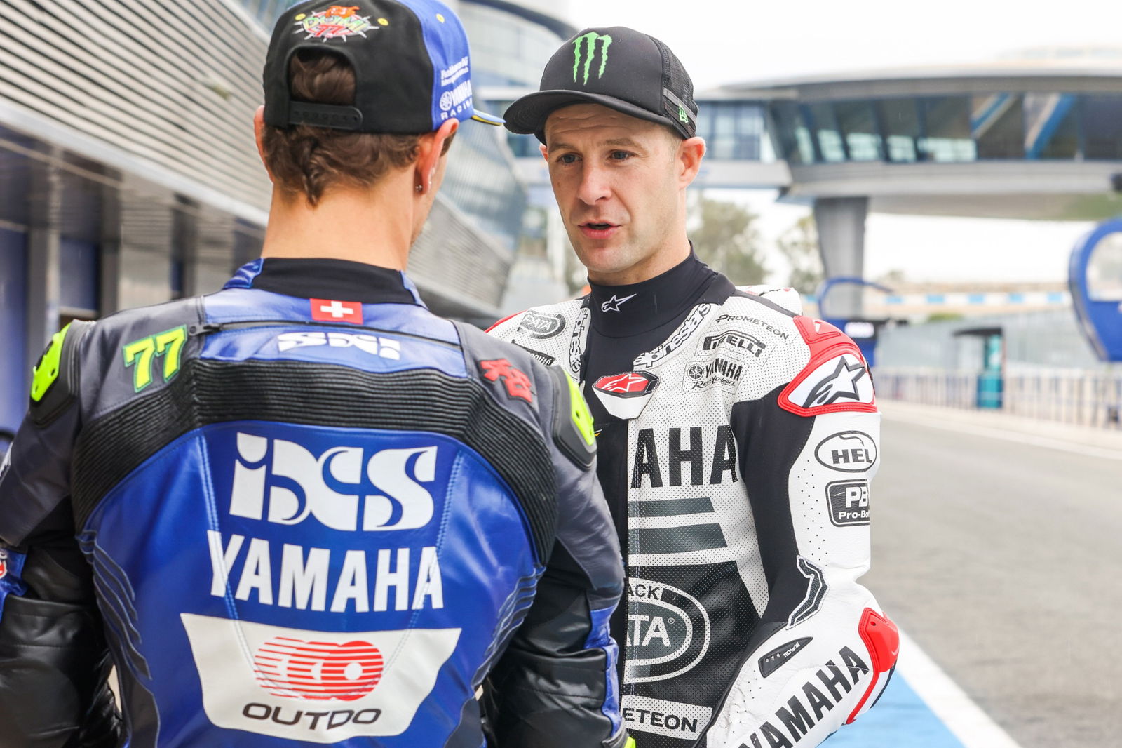 Jonathan Rea, Dominique Aegerter, Jerez WorldSBK Test, 31 October