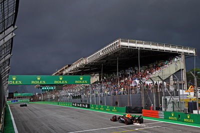 Sergio Perez (MEX) Red Bull Racing RB19. Formula 1 World Championship, Rd 21, Brazilian Grand Prix, Sao Paulo, Brazil,