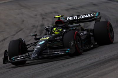 Lewis Hamilton (GBR) Mercedes AMG F1 W14. Formula 1 World Championship, Rd 21, Brazilian Grand Prix, Sao Paulo, Brazil,