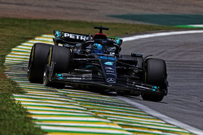 George Russell (GBR) Mercedes AMG F1 W14. Formula 1 World Championship, Rd 21, Brazilian Grand Prix, Sao Paulo, Brazil,