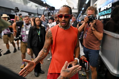 Lewis Hamilton (GBR) Mercedes AMG F1. Formula 1 World Championship, Rd 21, Brazilian Grand Prix, Sao Paulo, Brazil, Race