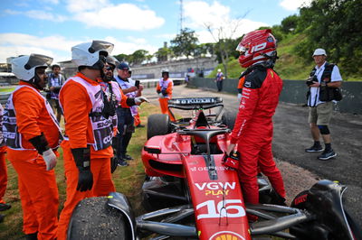 Charles Leclerc (MON) Ferrari SF-23 retired on the Formation Lap. Formula 1 World Championship, Rd 21, Brazilian Grand