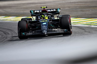 Lewis Hamilton (GBR) Mercedes AMG F1 W14. Formula 1 World Championship, Rd 21, Brazilian Grand Prix, Sao Paulo, Brazil,