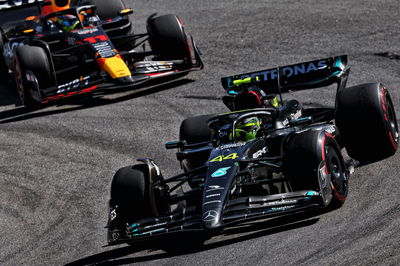 Lewis Hamilton (GBR) Mercedes AMG F1 W14. Formula 1 World Championship, Rd 21, Brazilian Grand Prix, Sao Paulo, Brazil,