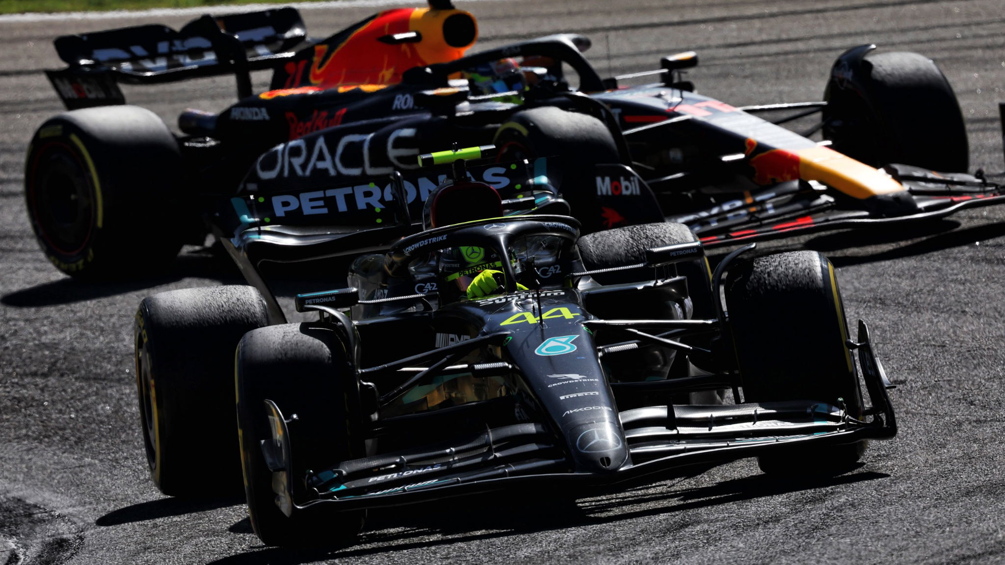 Lewis Hamilton (GBR) Mercedes AMG F1 W14. Formula 1 World Championship, Rd 21, Brazilian Grand Prix, Sao Paulo, Brazil,