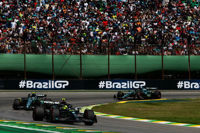 Lewis Hamilton (GBR) Mercedes AMG F1 W14. Formula 1 World Championship, Rd 21, Brazilian Grand Prix, Sao Paulo, Brazil,