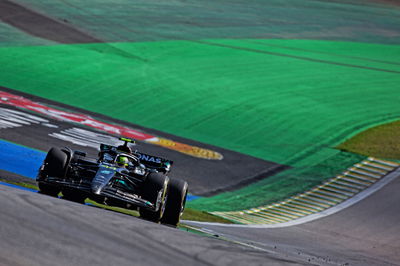 Lewis Hamilton (GBR) Mercedes AMG F1 W14. Formula 1 World Championship, Rd 21, Brazilian Grand Prix, Sao Paulo, Brazil,