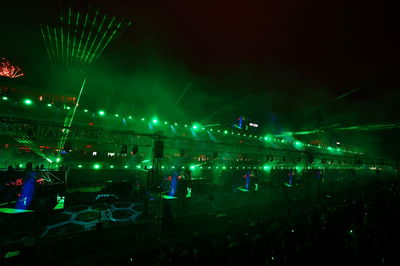 Circuit atmosphere - Opening Ceremony. Formula 1 World Championship, Rd 22, Las Vegas Grand Prix, Las Vegas, Nevada, USA,