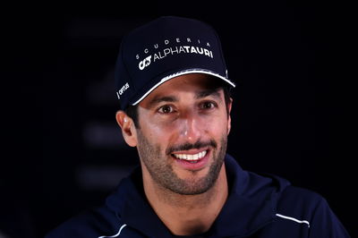 Daniel Ricciardo (AUS) AlphaTauri. Formula 1 World Championship, Rd 22, Las Vegas Grand Prix, Las Vegas, Nevada, USA,