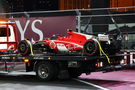 The Ferrari SF-23 of Carlos Sainz Jr (ESP