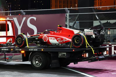 The Ferrari SF-23 of Carlos Sainz Jr (ESP