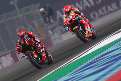 Francesco Bagnaia, Marc Marquez, Qatar MotoGP, 17 November