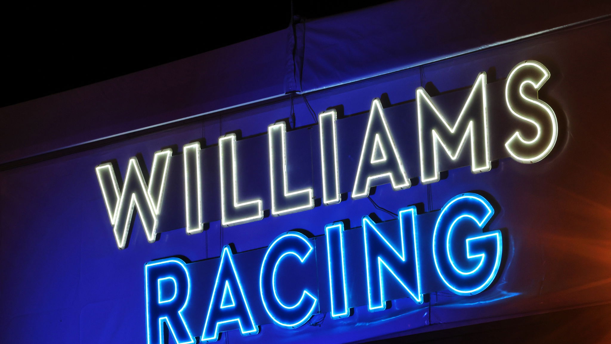 Williams Racing logo. Formula 1 World Championship, Rd 22, Las Vegas Grand Prix, Las Vegas, Nevada, USA, Qualifying