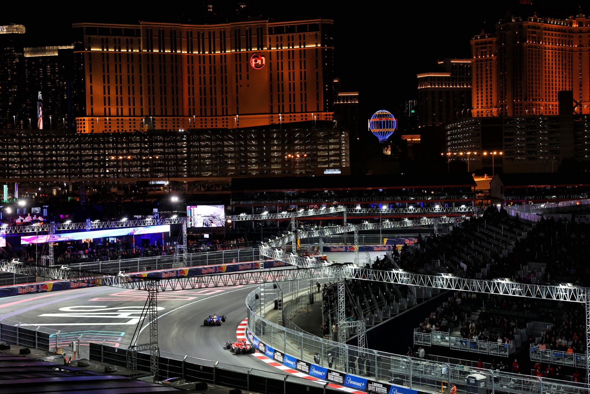 Carlos Sainz Jr (ESP) Ferrari SF-23. Formula 1 World Championship, Rd 22, Las Vegas Grand Prix, Las Vegas, Nevada, USA,