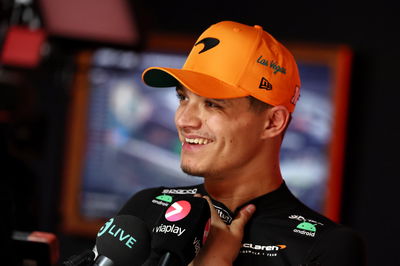 Lando Norris (GBR) McLaren. Formula 1 World Championship, Rd 22, Las Vegas Grand Prix, Las Vegas, Nevada, USA, Qualifying