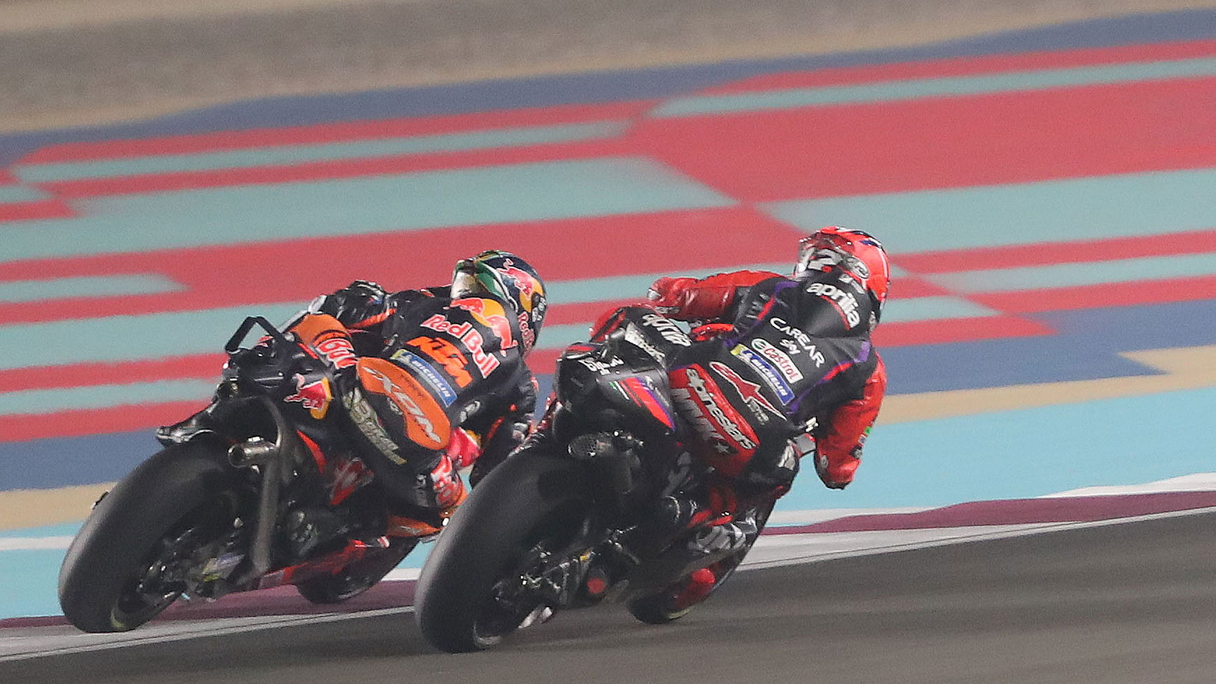 Brad Binder, Maverick Vinales, Tissot Sprint Race, Qatar MotoGP, 18 November