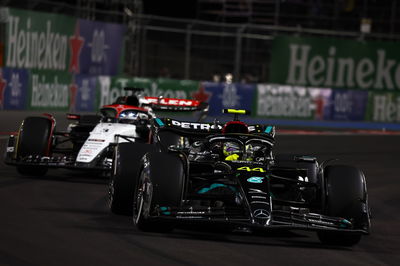 Lewis Hamilton (GBR) Mercedes AMG F1 W14. Formula 1 World Championship, Rd 22, Las Vegas Grand Prix, Las Vegas, Nevada,