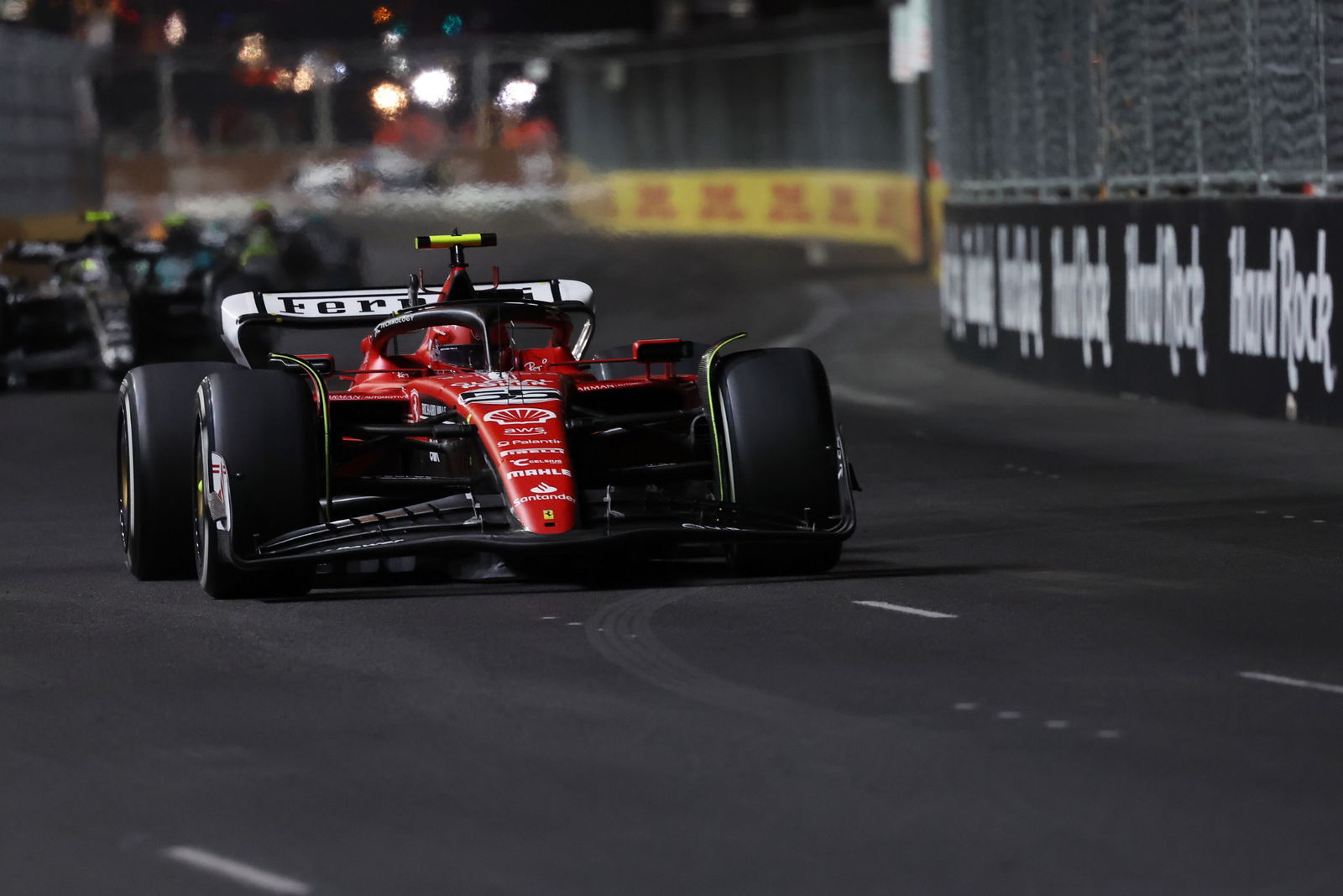 Carlos Sainz Jr ( ESP) Ferrari SF-23.Kejuaraan Dunia Formula 1, Rd 22, Grand Prix Las Vegas, Las Vegas, Nevada, AS,