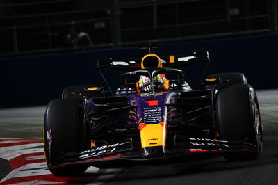 Max Verstappen (NLD ) Red Bull Racing RB19. Kejuaraan Dunia Formula 1, Rd 22, Grand Prix Las Vegas, Las Vegas, Nevada,