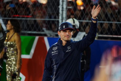 Max Verstappen (NLD) Red Bull Racing on the drivers' parade. Formula 1 World Championship, Rd 22, Las Vegas Grand Prix,