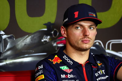 Max Verstappen (NLD) Red Bull Racing in the FIA Press Conference. Formula 1 World Championship, Rd 23, Abu Dhabi Grand