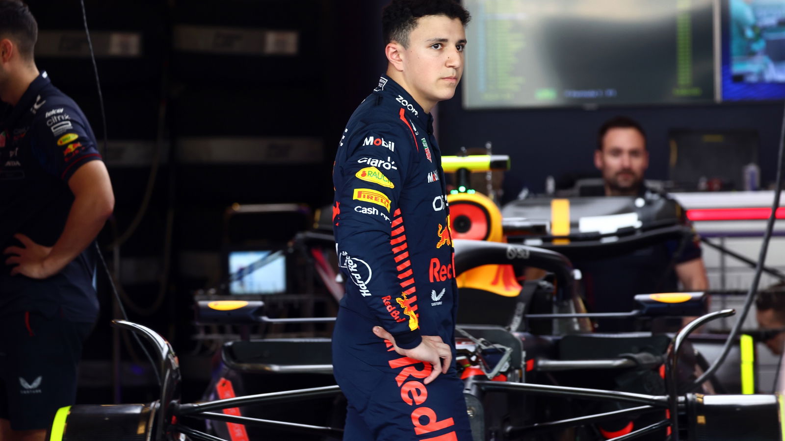 Isack Hadjar (FRA) Red Bull Racing Test Driver. Formula 1 World Championship, Rd 23, Abu Dhabi Grand Prix, Yas Marina