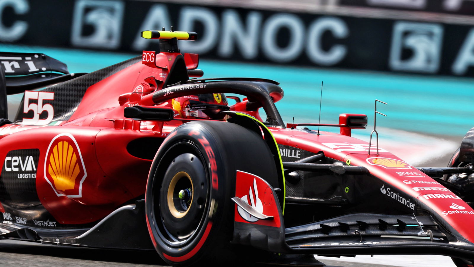 Carlos Sainz Jr (ESP) Ferrari SF-23. Formula 1 World Championship, Rd 23, Abu Dhabi Grand Prix, Yas Marina Circuit, Abu