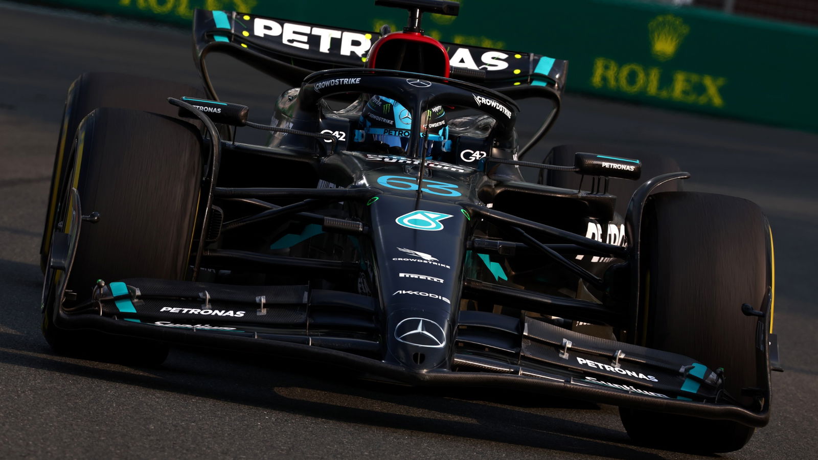 George Russell (GBR) Mercedes AMG F1 W14. Formula 1 World Championship, Rd 23, Abu Dhabi Grand Prix, Yas Marina Circuit,