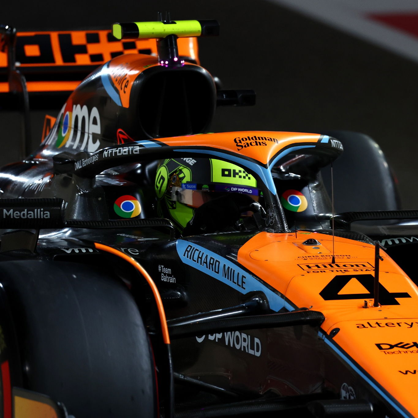 Lando Norris (GBR) McLaren MCL60. Formula 1 World Championship, Rd 23, Abu Dhabi Grand Prix, Yas Marina Circuit, Abu