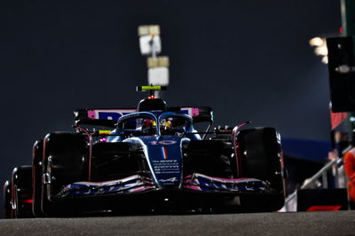 Pierre Gasly (FRA) Alpine F1 Team A523 leaves the pits. Formula 1 World Championship, Rd 23, Abu Dhabi Grand Prix, Yas