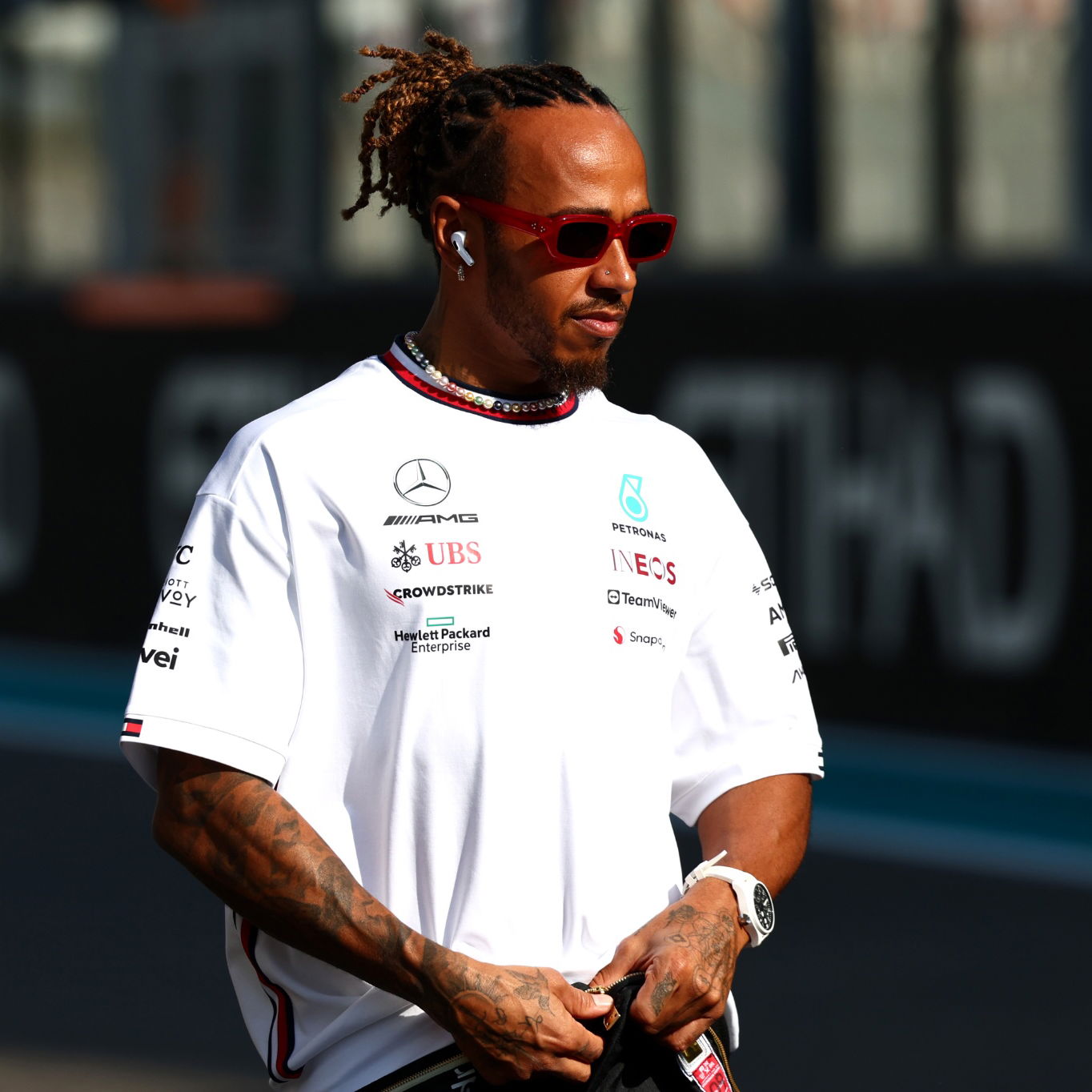Lewis Hamilton (GBR), Mercedes AMG F1 Formula 1 World Championship, Rd 23, Abu Dhabi Grand Prix, Yas Marina Circuit, Abu