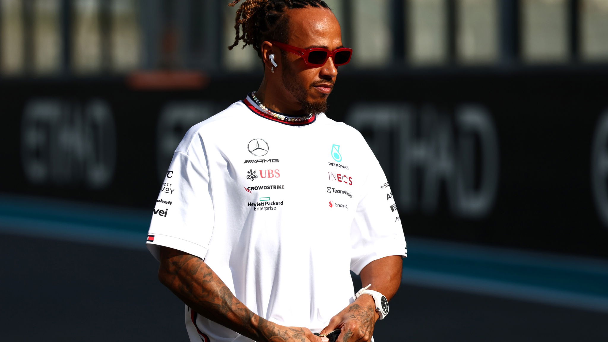 Lewis Hamilton (GBR), Mercedes AMG F1 Formula 1 World Championship, Rd 23, Abu Dhabi Grand Prix, Yas Marina Circuit, Abu