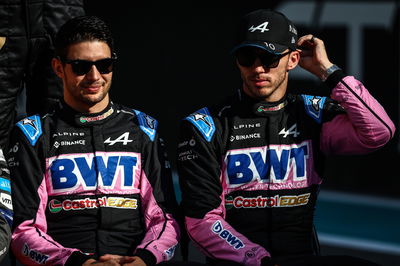 Pierre Gasly (FRA), Alpine F1 Team Esteban Ocon (FRA), Alpine F1 Team Formula 1 World Championship, Rd 23, Abu Dhabi Grand