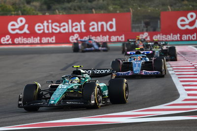 Fernando Alonso (ESP) Aston Martin F1 Team AMR23. Formula 1 World Championship, Rd 23, Abu Dhabi Grand Prix, Yas Marina