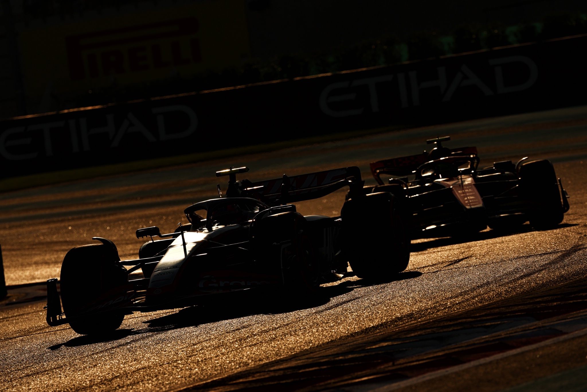 Nico Hulkenberg (GER) Haas VF-23. Formula 1 World Championship, Rd 23, Abu Dhabi Grand Prix, Yas Marina Circuit, Abu