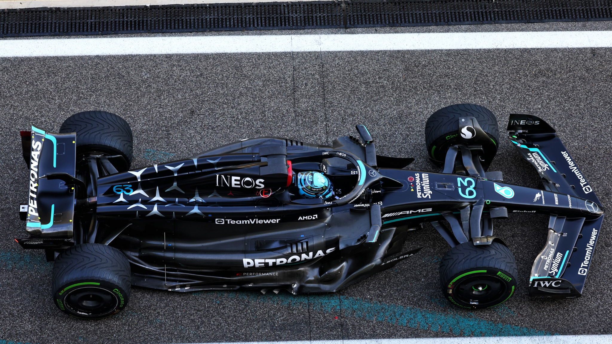 George Russell (GBR) Mercedes AMG F1 W14. Formula 1 Testing, Yas Marina Circuit, Abu Dhabi, Tuesday.
- www.xpbimages.com,