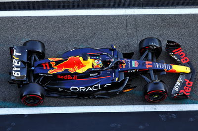 Sergio Perez (MEX) Red Bull Racing RB19. Formula 1 Testing, Yas Marina Circuit, Abu Dhabi, Tuesday.
- www.xpbimages.com,