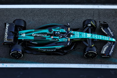 Lance Stroll (CDN) Aston Martin F1 Team AMR23. Formula 1 Testing, Yas Marina Circuit, Abu Dhabi, Tuesday.
-